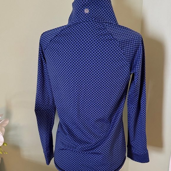 Talbots Blue Patterned Pullover - Picture 4 of 5